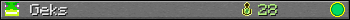 Geks userbar 350x20