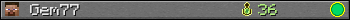 Gem77 userbar 350x20