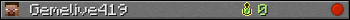 Юзербар 350x20 для Gemelive419