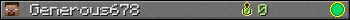 Generous678 userbar 350x20