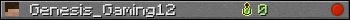 Genesis_Gaming12 userbar 350x20