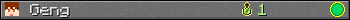Geng userbar 350x20