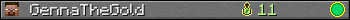 GennaTheGold userbar 350x20