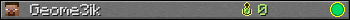 Geome3ik userbar 350x20