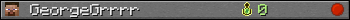 GeorgeGrrrr userbar 350x20