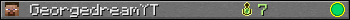 GeorgedreamYT userbar 350x20