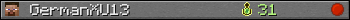 Юзербар 350x20 для GermanXU13