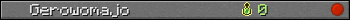 Gerowomajo userbar 350x20