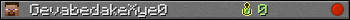 GevabedakeXye0 userbar 350x20