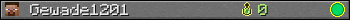 Gewade1201 userbar 350x20