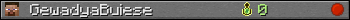 GewadyaBuiese userbar 350x20