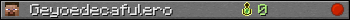 Geyoedecafulero userbar 350x20