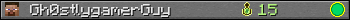 Gh0stlygamerGuy userbar 350x20