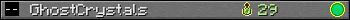 GhostCrystals userbar 350x20