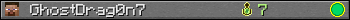 GhostDrag0n7 userbar 350x20