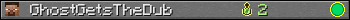 GhostGetsTheDub userbar 350x20