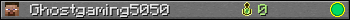 Ghostgaming5050 userbar 350x20