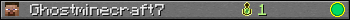 Ghostminecraft7 userbar 350x20