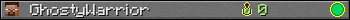 GhostyWarrior userbar 350x20