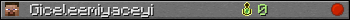 Giceleemiyaceyi userbar 350x20