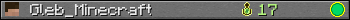 Gleb_Minecraft userbar 350x20