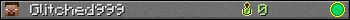 Glitched999 userbar 350x20