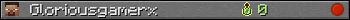 Gloriousgamerx userbar 350x20