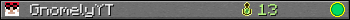 GnomelyYT userbar 350x20