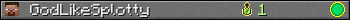 GodLikeSplotty userbar 350x20