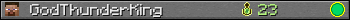 GodThunderKing userbar 350x20