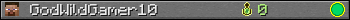 GodWildGamer10 userbar 350x20