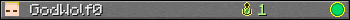 GodWolf0 userbar 350x20