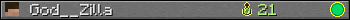 God__Zilla userbar 350x20