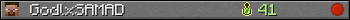 GodlxSAMAD userbar 350x20