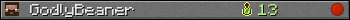 GodlyBeaner userbar 350x20