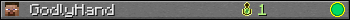 GodlyHand userbar 350x20