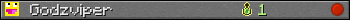 Godzviper userbar 350x20