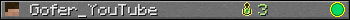 Gofer_YouTube userbar 350x20