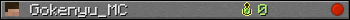 Benutzerleisten 350x20 für Gokenyu_MC
