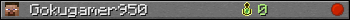 Gokugamer950 userbar 350x20