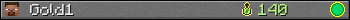 Gold1 userbar 350x20