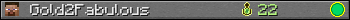 Gold2Fabulous userbar 350x20