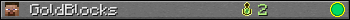 GoldBlocks userbar 350x20