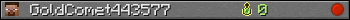 GoldComet443577 userbar 350x20