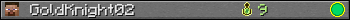 GoldKnight02 userbar 350x20