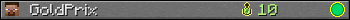 GoldPrix userbar 350x20