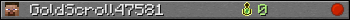 GoldScroll47581 userbar 350x20