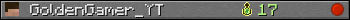 GoldenGamer_YT userbar 350x20