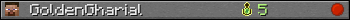 GoldenGharial userbar 350x20