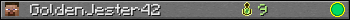 GoldenJester42 userbar 350x20